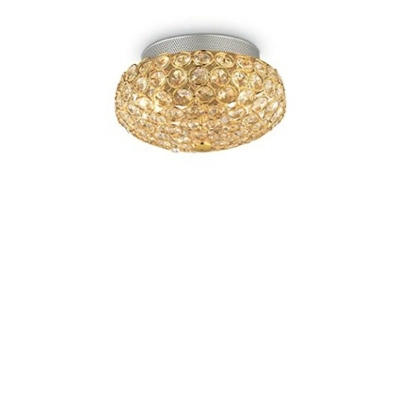 KING PL3 plafon / kinkiet Gold Ideal lux